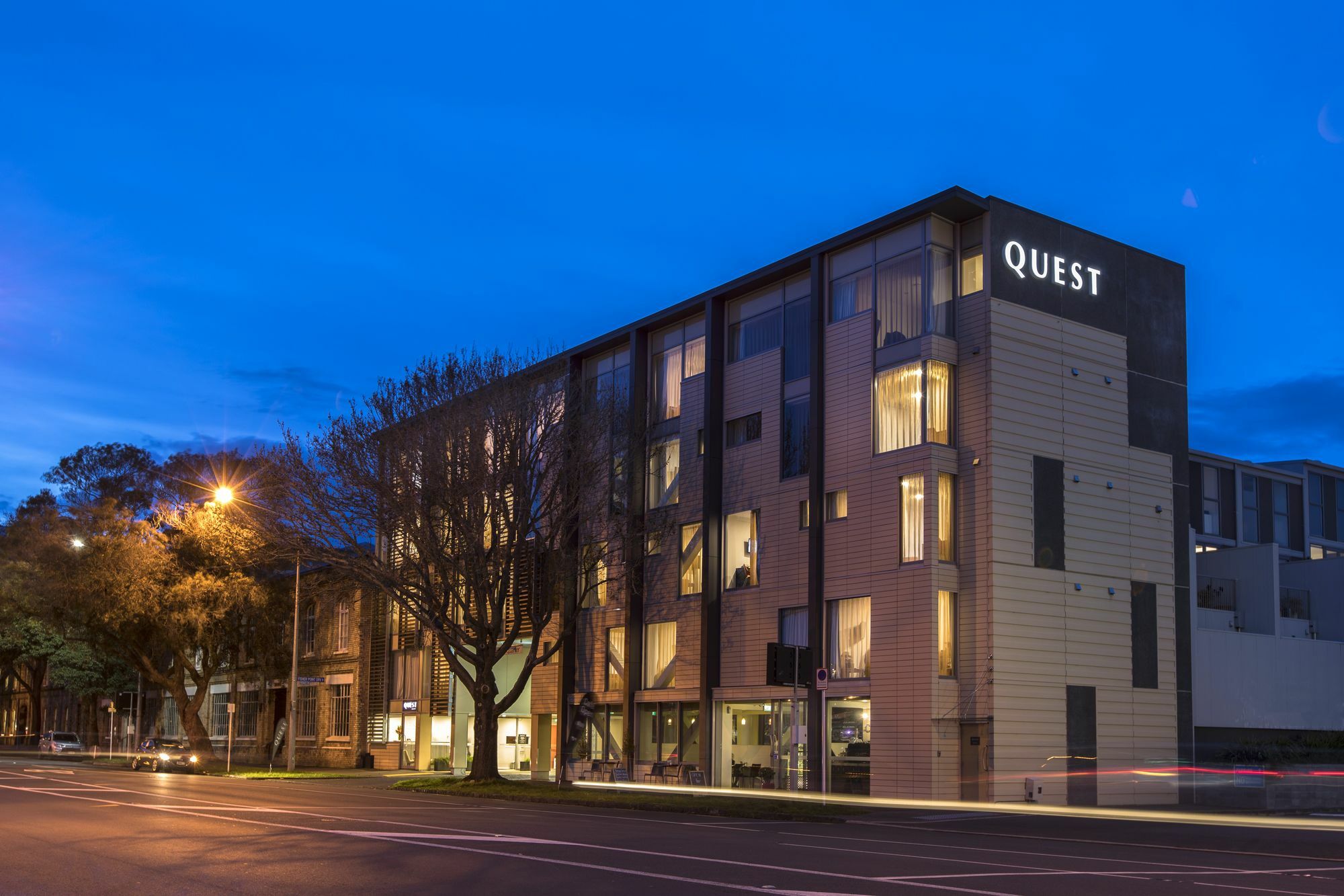 Quest On Beaumont Aparthotel Auckland Exterior photo