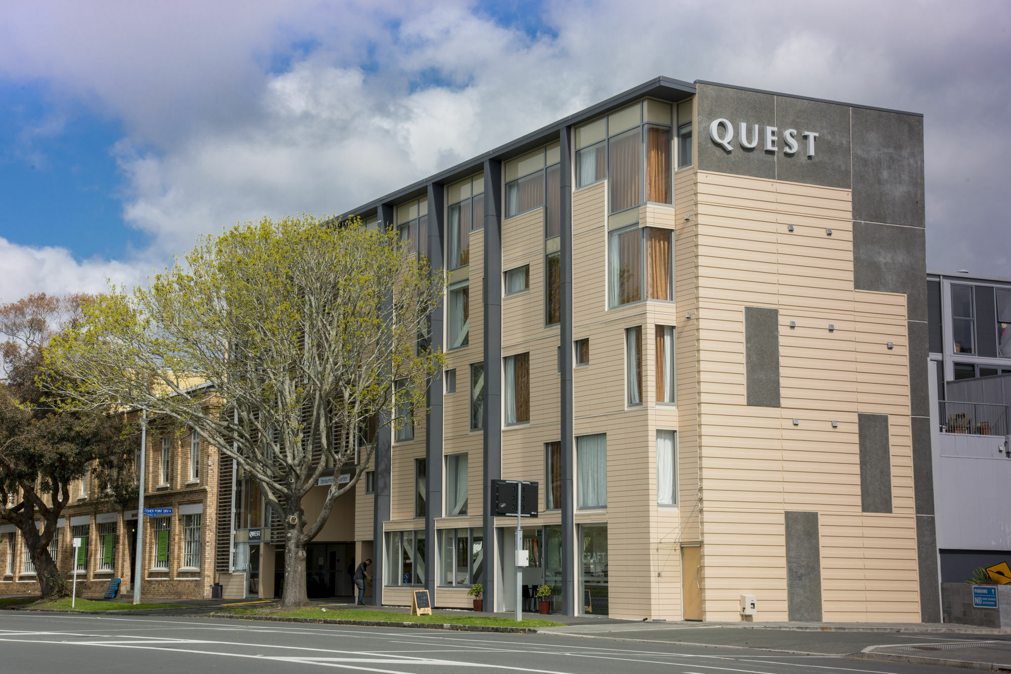 Quest On Beaumont Aparthotel Auckland Exterior photo